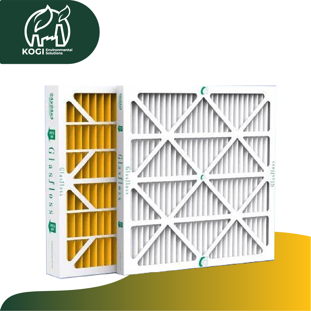 Glasfloss HVP24244XM – Z-Line Pleated Air Filter, 24×24×4, MERV 10