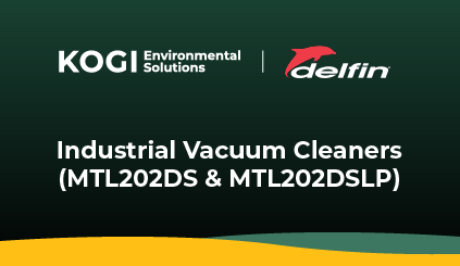 Delfin - Industrial vacuum cleaners (MTL202DS & MTL202DSLP) - Kogi Environmental Solutions