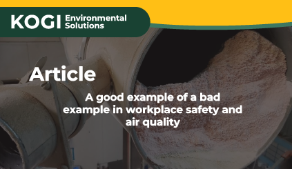 A good example of a bad example in workplace safety and air quality