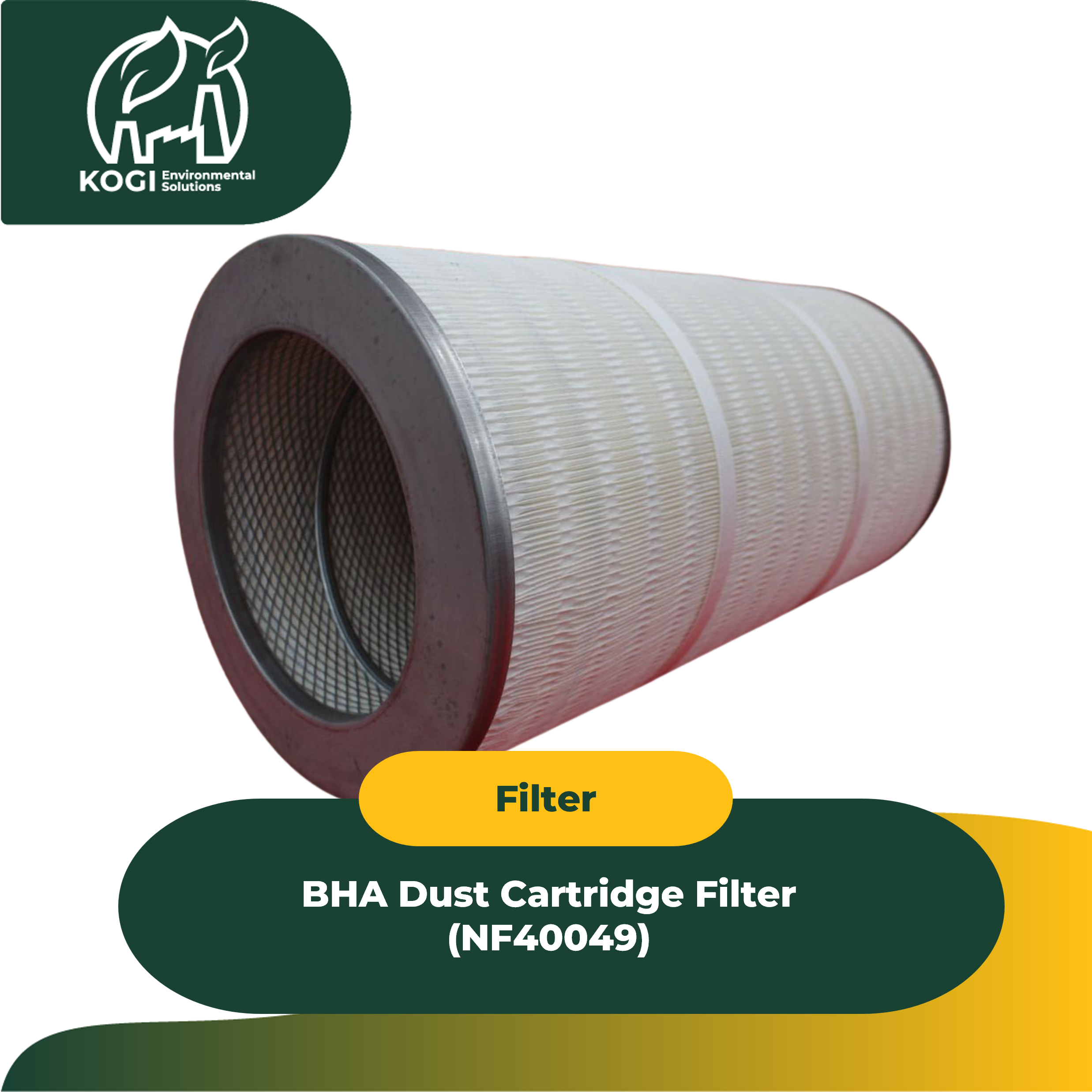 BHA Dust Cartridge Filter